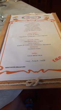 Menu / carte de Ristorante Da Luisa à Massa