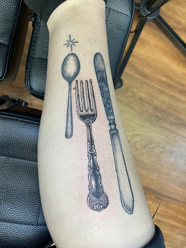 Explore filler tattoo ideas, creative tattoo ideas in Cocoa, available at Rorschach Tattoo Shop and Piercing Studio