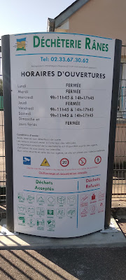 Déchèterie de Rânes à Rânes