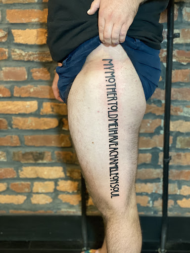 Explore tattoo ideas for car guys, creative tattoo ideas in Washington, available at Fattys Tattoos & Piercings H Street