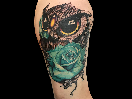 Explore tattoo ideas colorful, creative tattoo ideas in Richmond, available at Loose Screw Tattoo