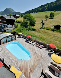 Extérieur du Restaurant Hôtel La Clef des Champs à Morzine - n°2