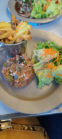 Steak tartare du Restaurant français Le Grand Café à Fontainebleau - n°2