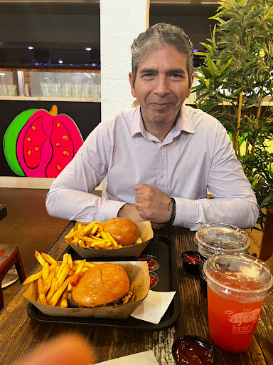 Plato de hamburguesa Wagyu
