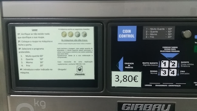 Comentários e avaliações sobre o a lavandaria self-service