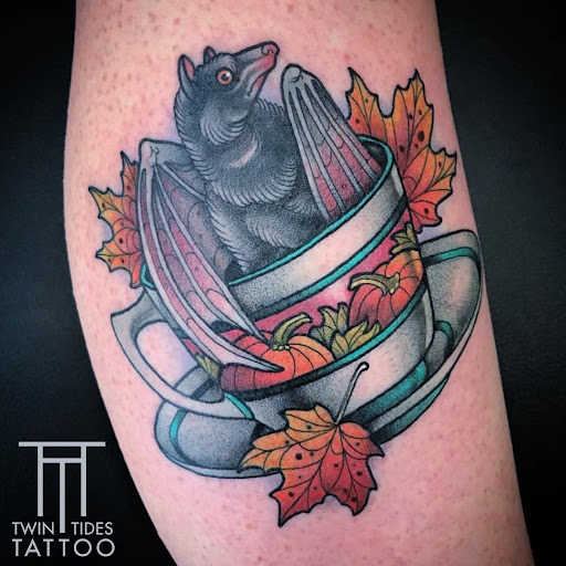 Explore batman tattoo ideas, creative tattoo ideas in Wappingers Falls, available at Twin Tides Tattoo