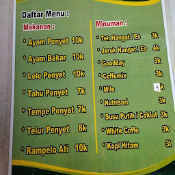 Ayam penyet sumbing