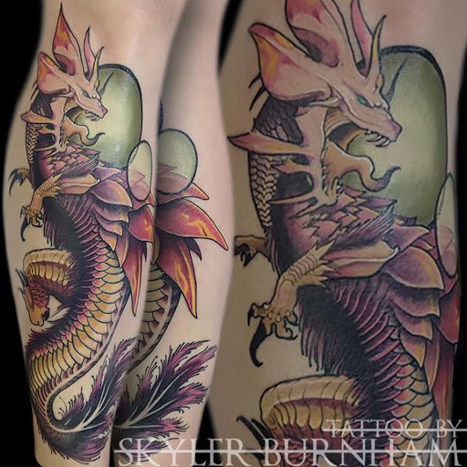 Explore black and white sleeve tattoo ideas, creative tattoo ideas in Bradenton, available at Sacred Arts Tattoo Bradenton