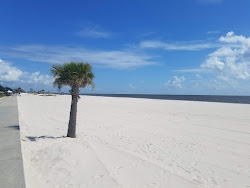 Foto von Mississippi City beach mit lange, gerade küste