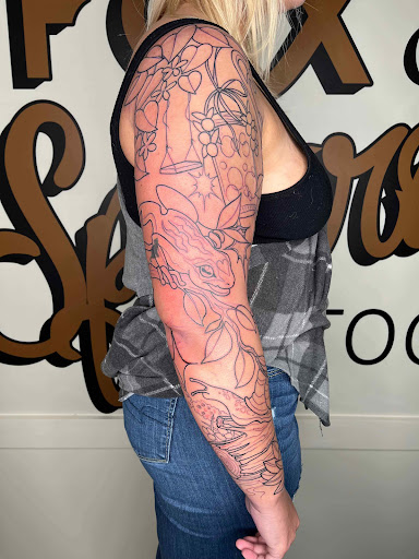 Explore yin yang tattoo ideas female, creative tattoo ideas in Muncie, available at Fox & Sparrow Tattoo