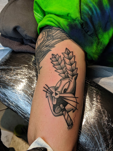 Explore ideas for elbow tattoos, creative tattoo ideas in Omak, available at Eight of Hearts Tattoo Parlor