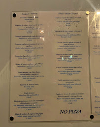 Il Capitano à Positano carte