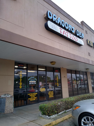 Tattoo Shop «Dragons Den Tattoo», reviews and photos, 1408 Bienville Blvd, Ocean Springs, MS 39564, USA