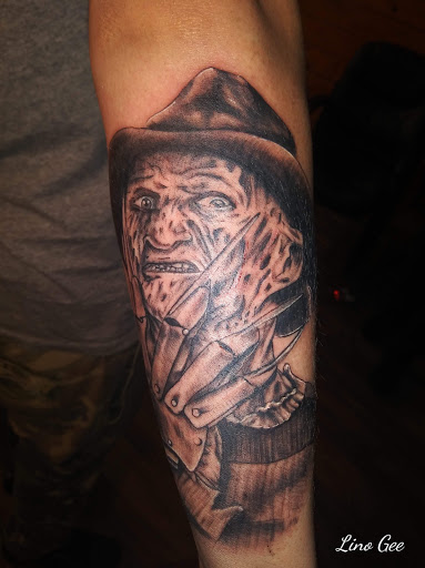 Explore good and evil tattoo ideas, creative tattoo ideas in Denver, available at 5280 INK