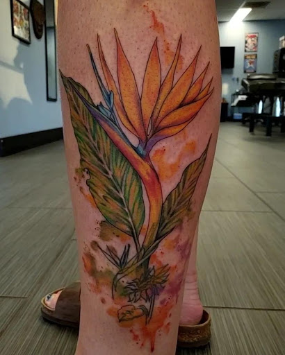 Find space tattoo ideas for your next unique tattoo in Palm Harbor at Angry Owl Tattoo and Piercing