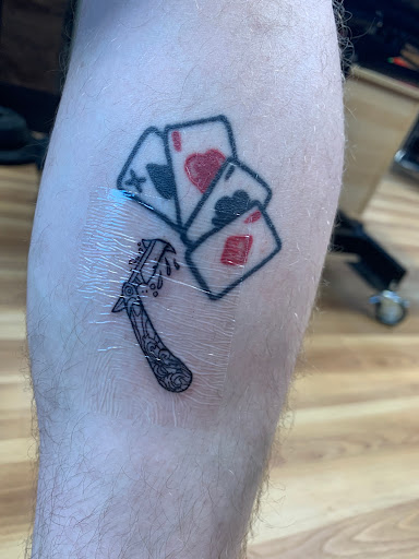 Explore moon tattoo ideas for females, creative tattoo ideas in Waxahachie, available at ExclusivE Tattoo and Barber