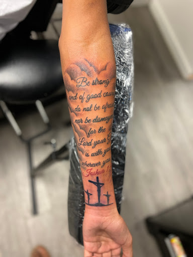 Explore forearm tree tattoo ideas, creative tattoo ideas in Louisville, available at TRUTHS TATTOOS