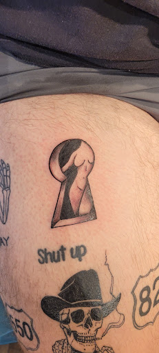 Explore white tattoo ideas, creative tattoo ideas in Maryville, available at Distinked Tattoo