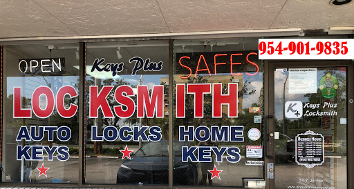 Locksmith «Keys Plus Locksmith», reviews and photos, 2832 Stirling Rd, Hollywood, FL 33020, USA