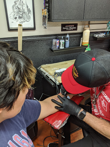 Explore sleeve tattoo ideas male, creative tattoo ideas in Coeur D Alene, available at Jojos Tattoo & Body Piercing