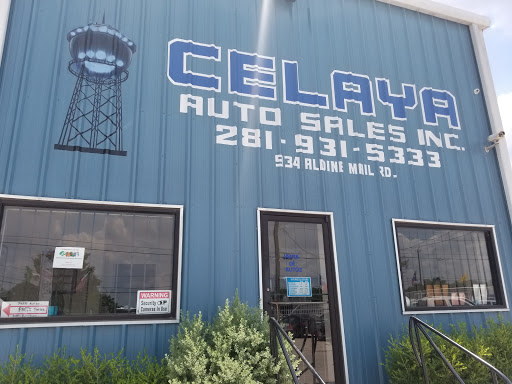 Celaya Auto Sales Inc, 934 Aldine Mail Rte Rd, Houston, TX 77037, USA, 