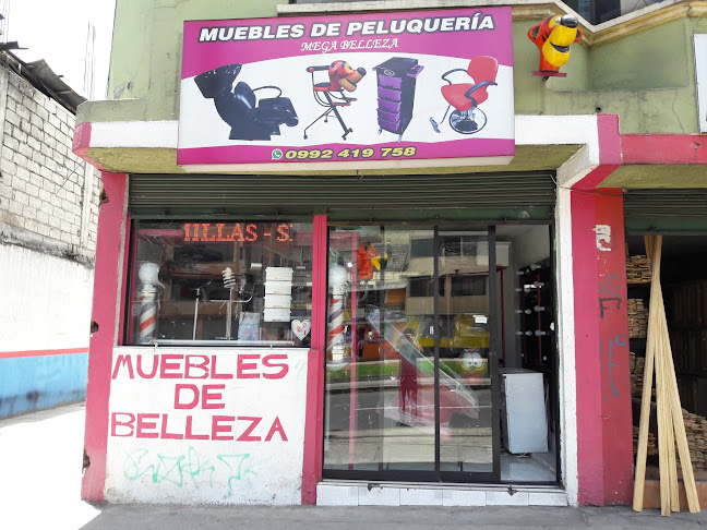 Mega Belleza "Muebles para sala de belleza y peluquería" - Quito