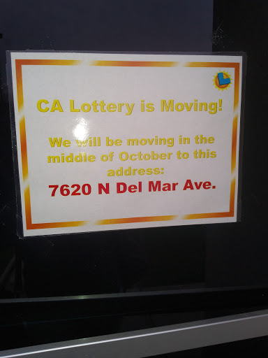 Lottery Retailer «CaLottery», reviews and photos, 750 W Pinedale Ave, Fresno, CA 93711, USA