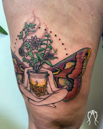 Explore uv tattoo ideas, creative tattoo ideas in Scipio Center, available at Ace of Wands Private Tattoo & Tarot Studio . Appointment Only