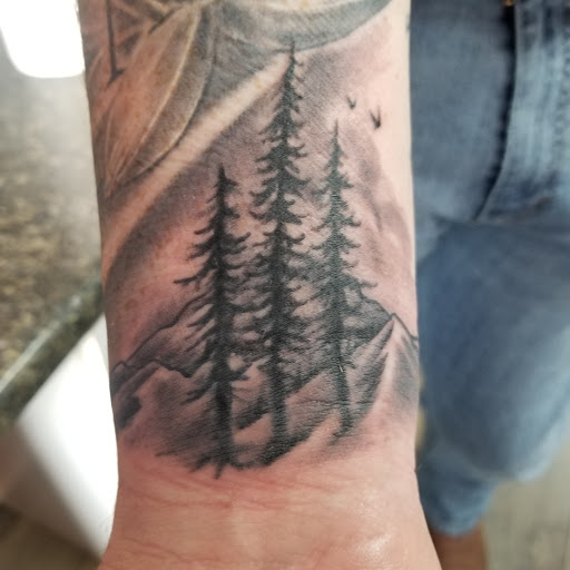 Explore lover tattoo ideas, creative tattoo ideas in Coeur D Alene, available at Inkworld Tattoo