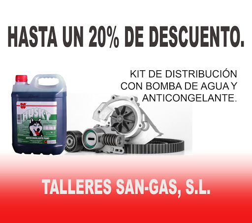 TALLERES SAN-GAS, S.L. en Villamanta, Madrid