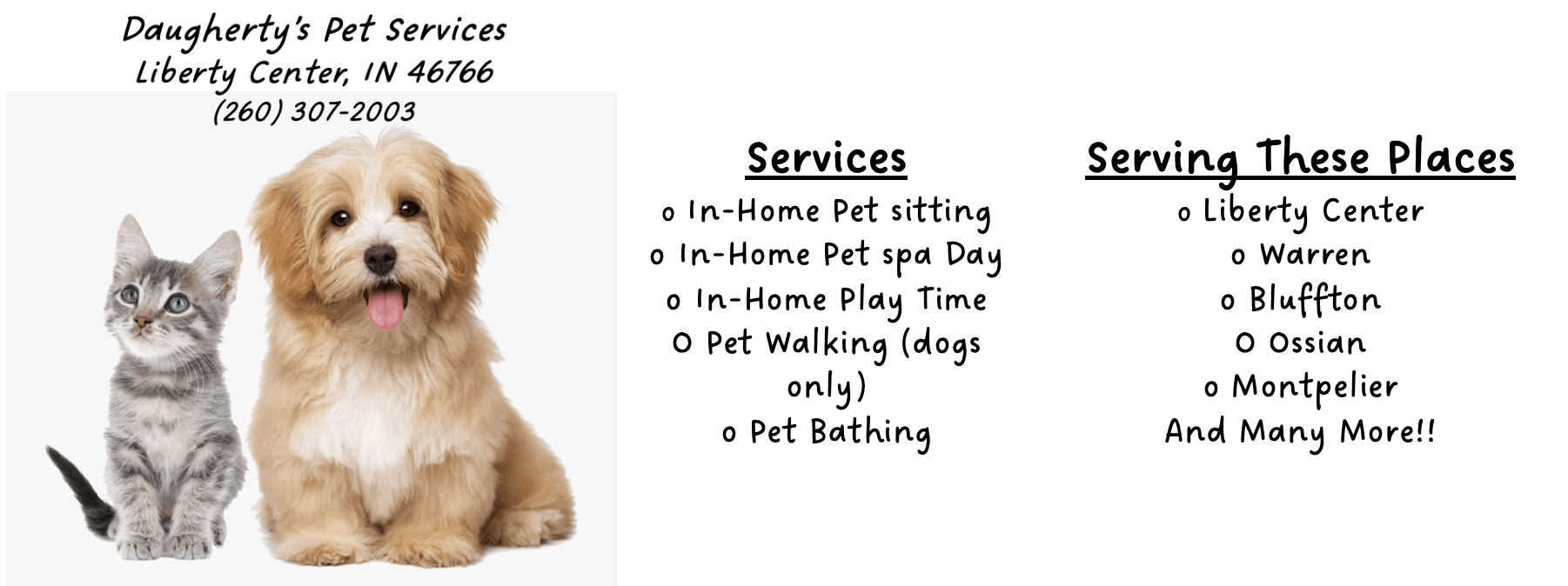 Daugherty's Pet Services