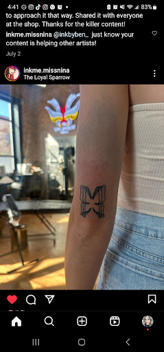 Explore 1 hour tattoo ideas, creative tattoo ideas in Belgrade, available at The Loyal Sparrow Tattoo and Piercing