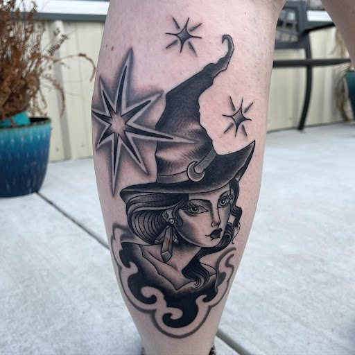 Explore st michael archangel tattoo ideas, creative tattoo ideas in Richlands, available at Down Yonder Tattoo