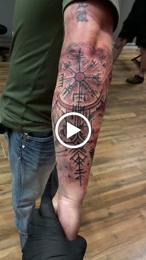 Explore son name tattoo ideas for dad, creative tattoo ideas in Brunswick, available at Brunswick Tattoo Company