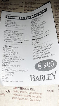 Menu du Flunch (Casamassima) à Casamassima