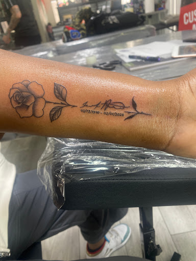 Explore half a sleeve tattoo ideas, creative tattoo ideas in Las Vegas, available at 70Duece Tattoos