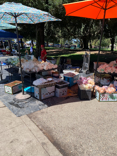 Cambodian open air market