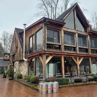 Craft beer at a brewery in Gatlinburg Tennessee