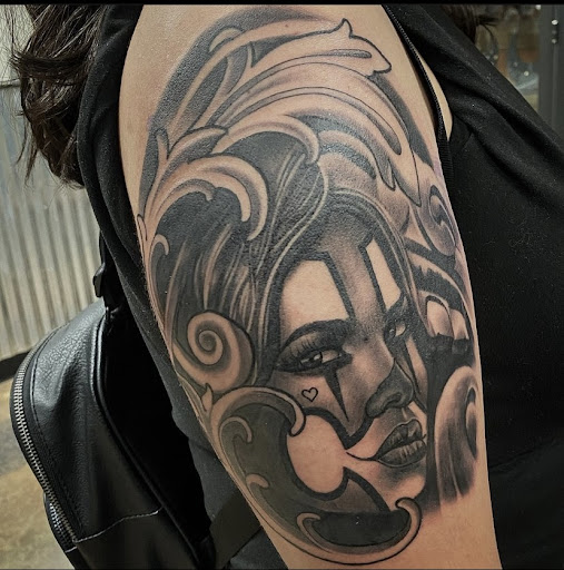 Explore half sleeve tattoo ideas male, creative tattoo ideas in Oklahoma City, available at Oklahoma Tattoo Collective