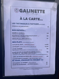 Restaurant GALINETTE -Restaurant- Rôtisserie à Toulouse -Caviste-Traiteur-Concept Store - à Toulouse - menu / carte