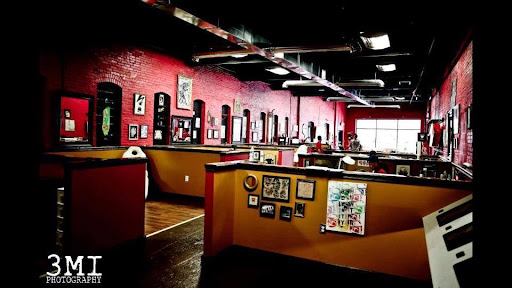 Explore mens arm sleeve tattoo ideas, creative tattoo ideas in Martinsburg, available at 100 Proof Tattoo