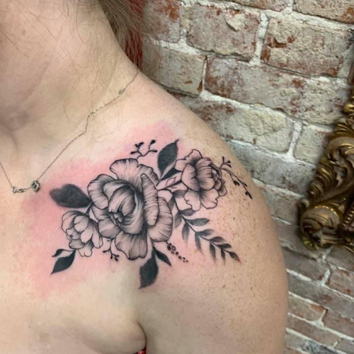 Explore initial tattoo ideas for females, creative tattoo ideas in Muskogee, available at Spurlocks Emporium