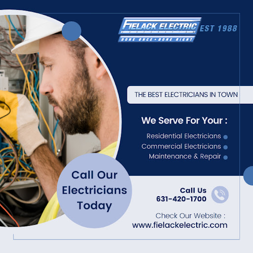 Electrician «Fielack Electric Corporation», reviews and photos, 101 Gazza Blvd, Farmingdale, NY 11735, USA