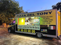 Pizzas à emporter Pizza Del Tony (Au Feu De Bois) camion à pizza à Alignan-du-Vent (le menu)