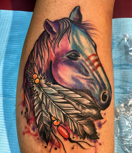 Explore illuminati tattoo ideas, creative tattoo ideas in Houston, available at Rose & Dagger Tattoo