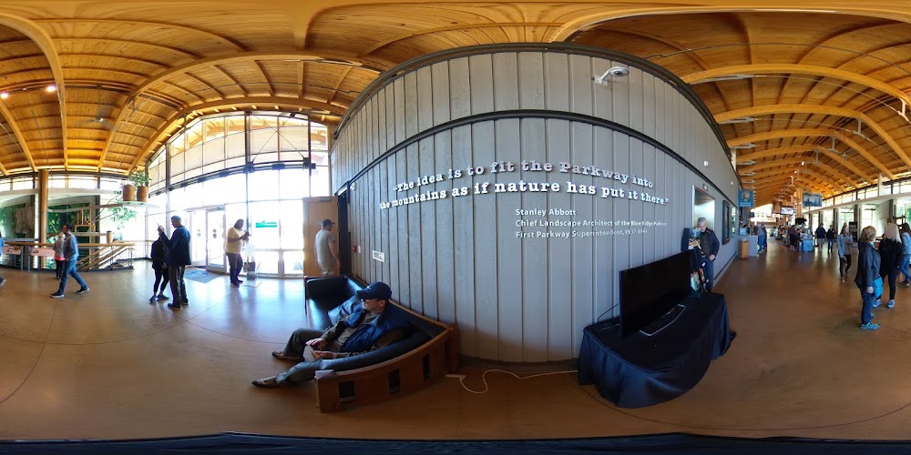 Visitor center near Acorn Motel