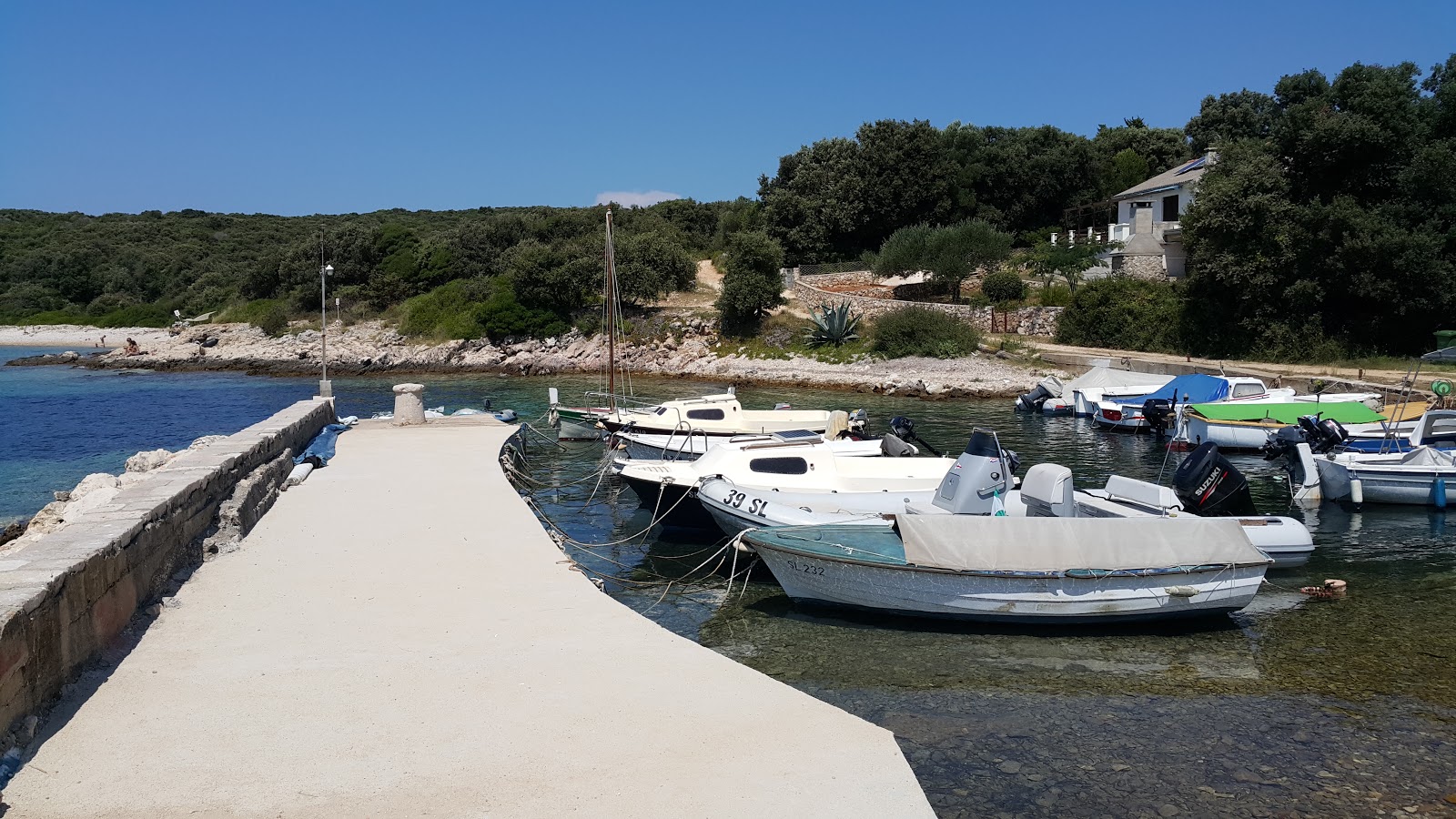 Foto di Silba beach III con parzialmente pulito livello di pulizia