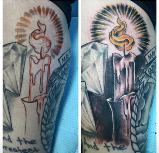 Explore tattoo ideas for passed loved ones, creative tattoo ideas in Rehoboth Beach, available at Homeward Tattoo and Body Piercing