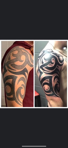 Explore climbing tattoo ideas, creative tattoo ideas in Baytown, available at Vudoo Tattoo and Body Piercing