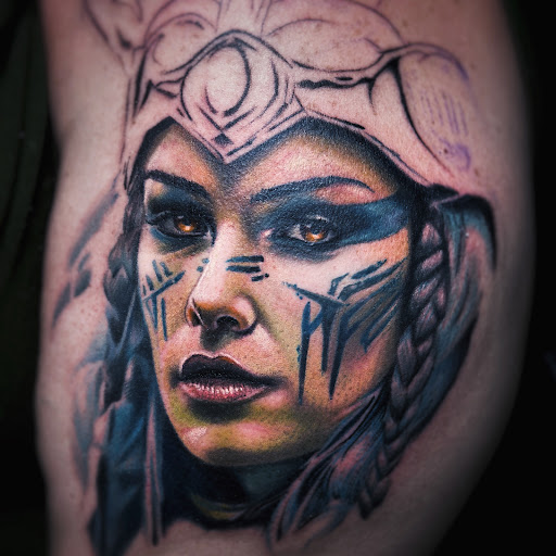 Explore wine tattoo ideas, creative tattoo ideas in Clovis, available at High Sierra Tattoo Co.